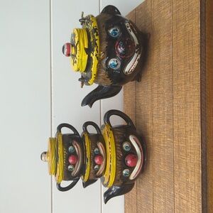 Very Vintage 40's 50's Thames Handpainted Clown Tea Set Japan